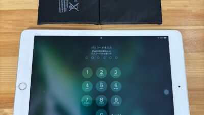 iPad6世代 バッテリーが膨張した【iPad修理熊谷】